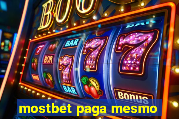 mostbet paga mesmo